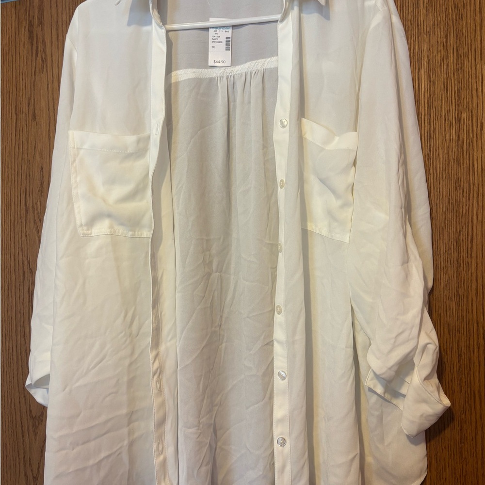 Maurices Ivory Blouse